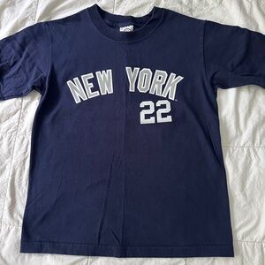 Boys Yankees Roger Clemens tee shirt size Medium 8/10